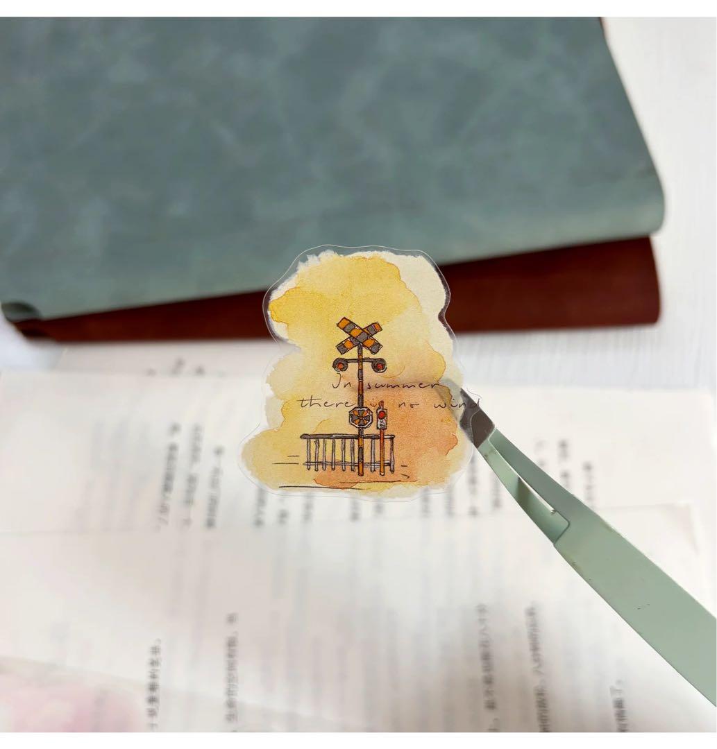 自元素文创《轻风云影》海外マスキングテープ　マステ 【2622】