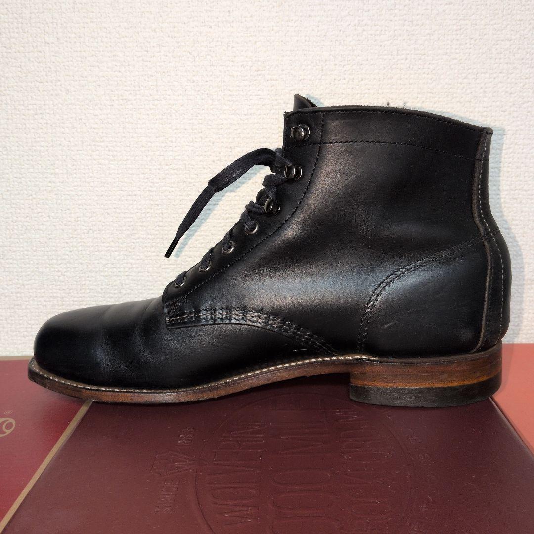 ウルヴァリン　1000マイルブーツ　ブラック　8D 27cm　茶芯　USA製