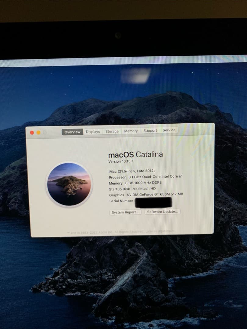 Macデスクトップ FOR RITAO iMac 21.5-inch, Late 2012