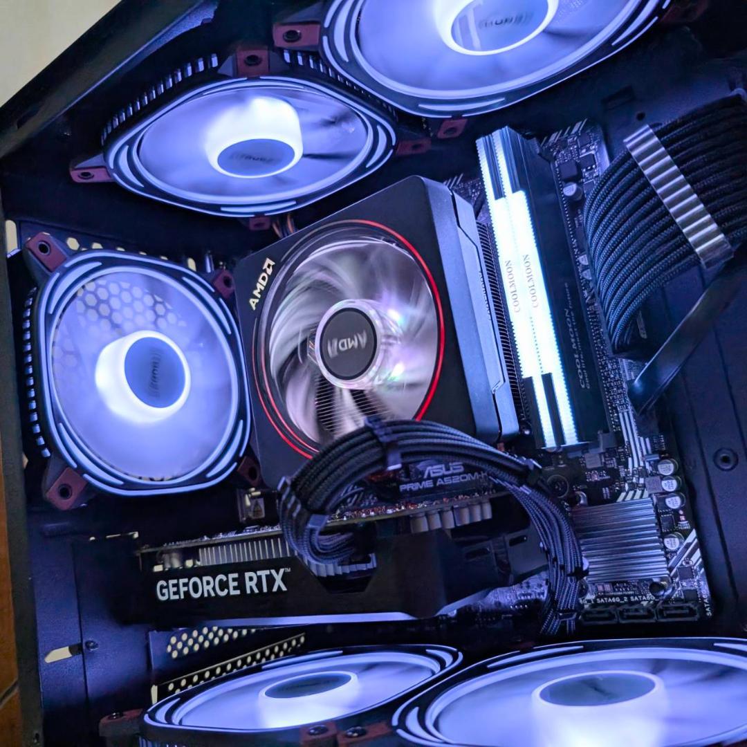 ゲーミングPC・Ryzen7・RTX4060・ゲーム・配信・動画