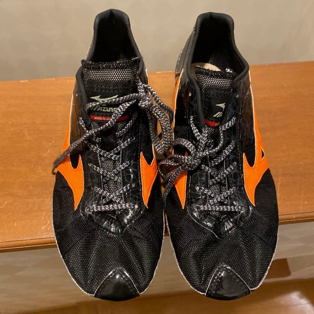 【未使用品】Mizuno クロノオニキス 27.0 ブラック/オレンジ