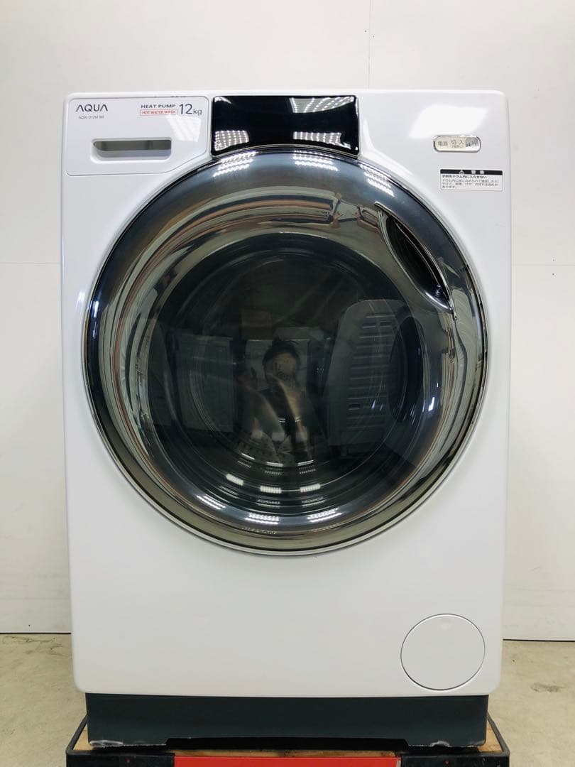 AQUA AQW-DX12M 22年製 ドラム式洗濯乾燥機 ヒートポンプ乾燥
