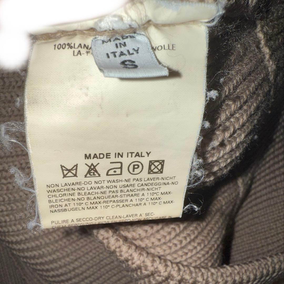 マルジェラ　2004SS ds knit MRS zip.