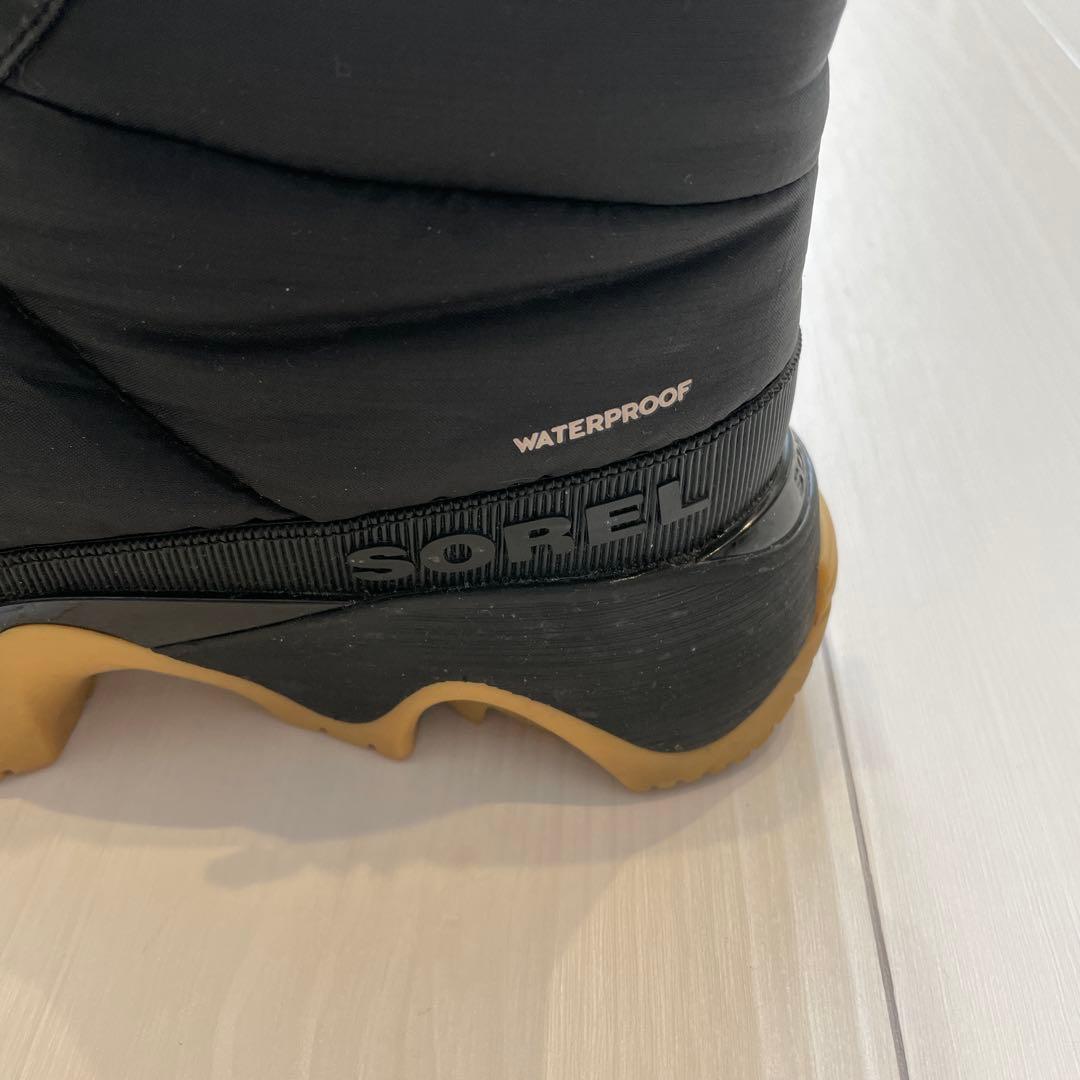 SOREL【美品】キネティックインパクト パフィー ジップ ブーツ 24