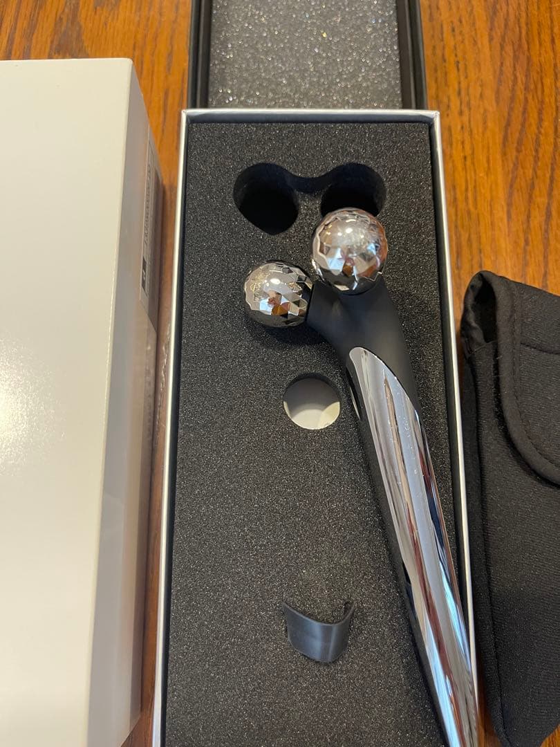 ReFa ACTIVE 美顔器 シルバー ブラック　ローラー