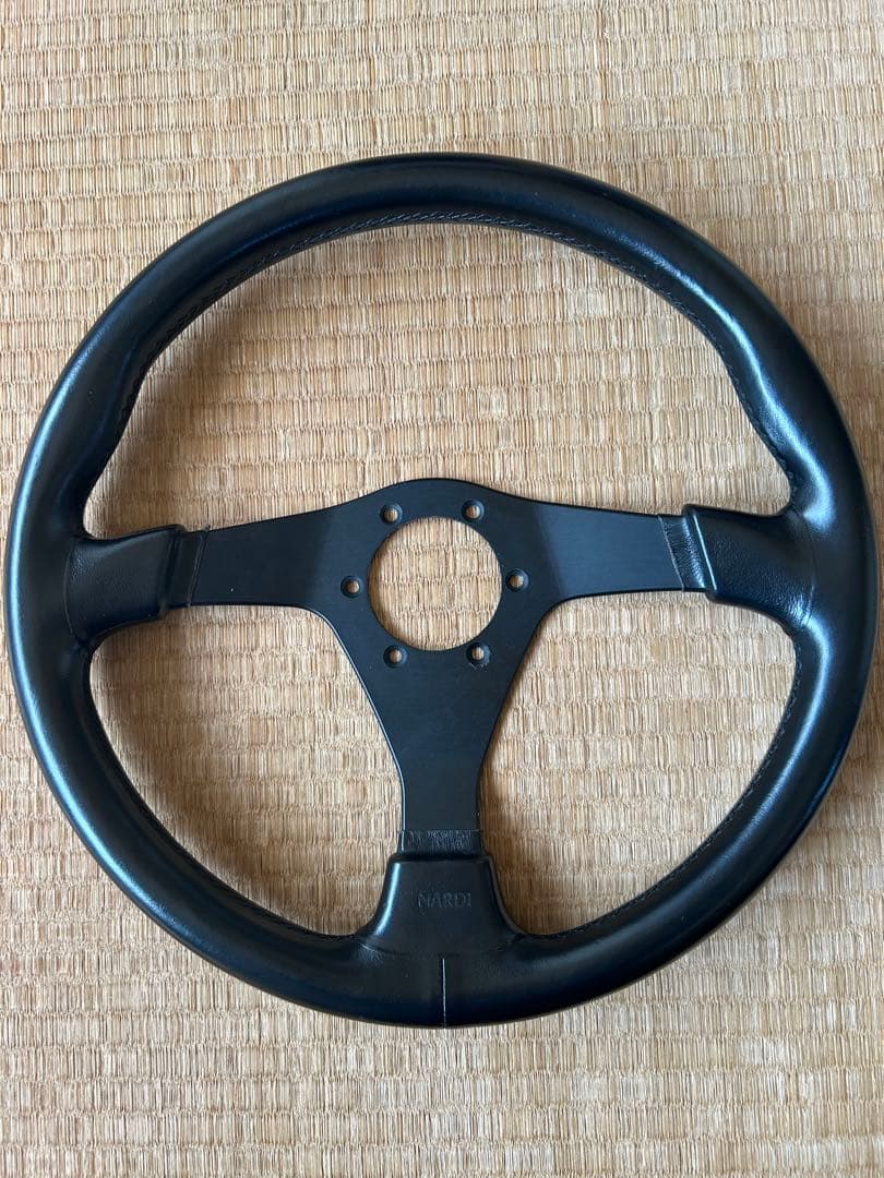 黒 3スポーク ステアリングホイール 本体