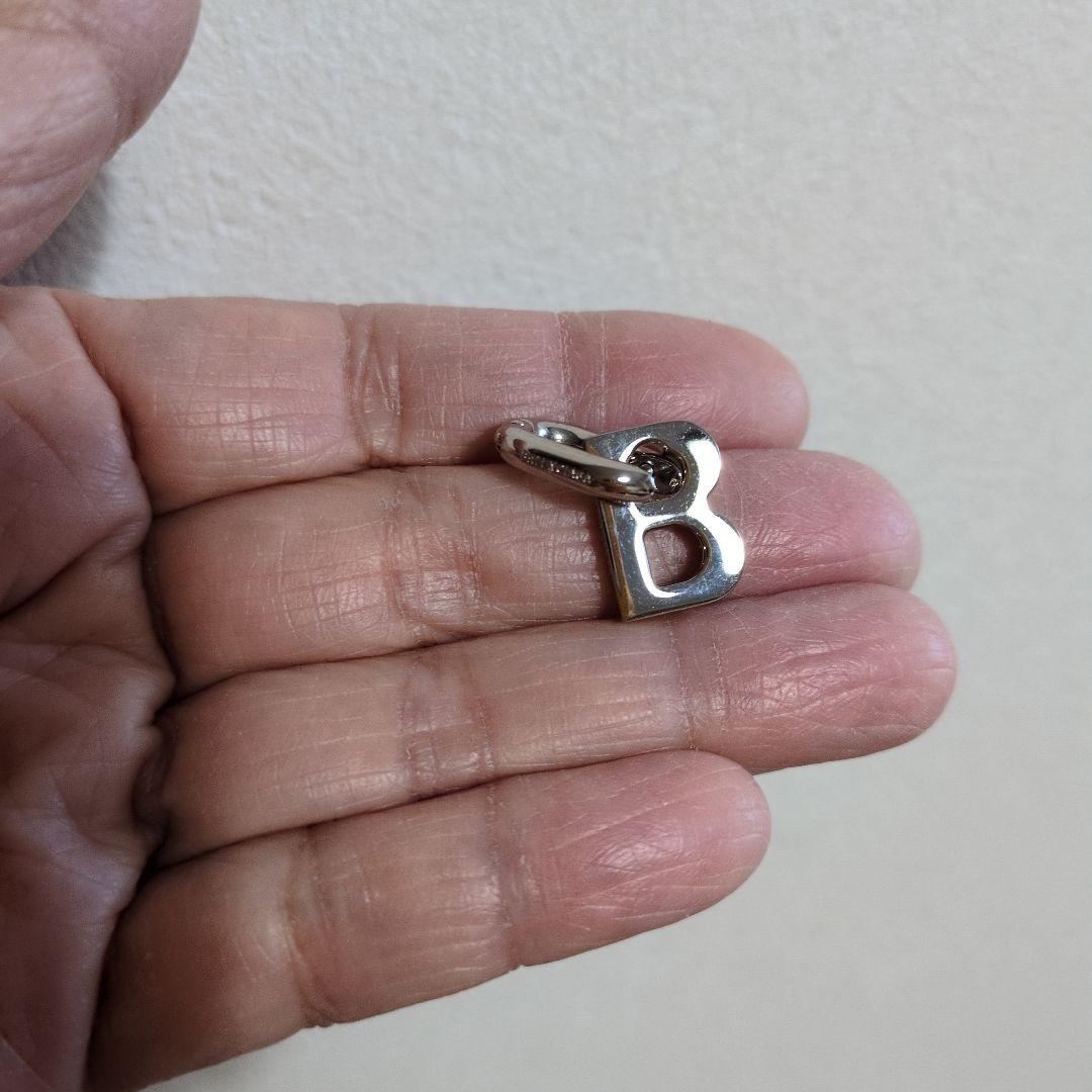 BALENCIAGA Bロゴ ピアス(両耳用)