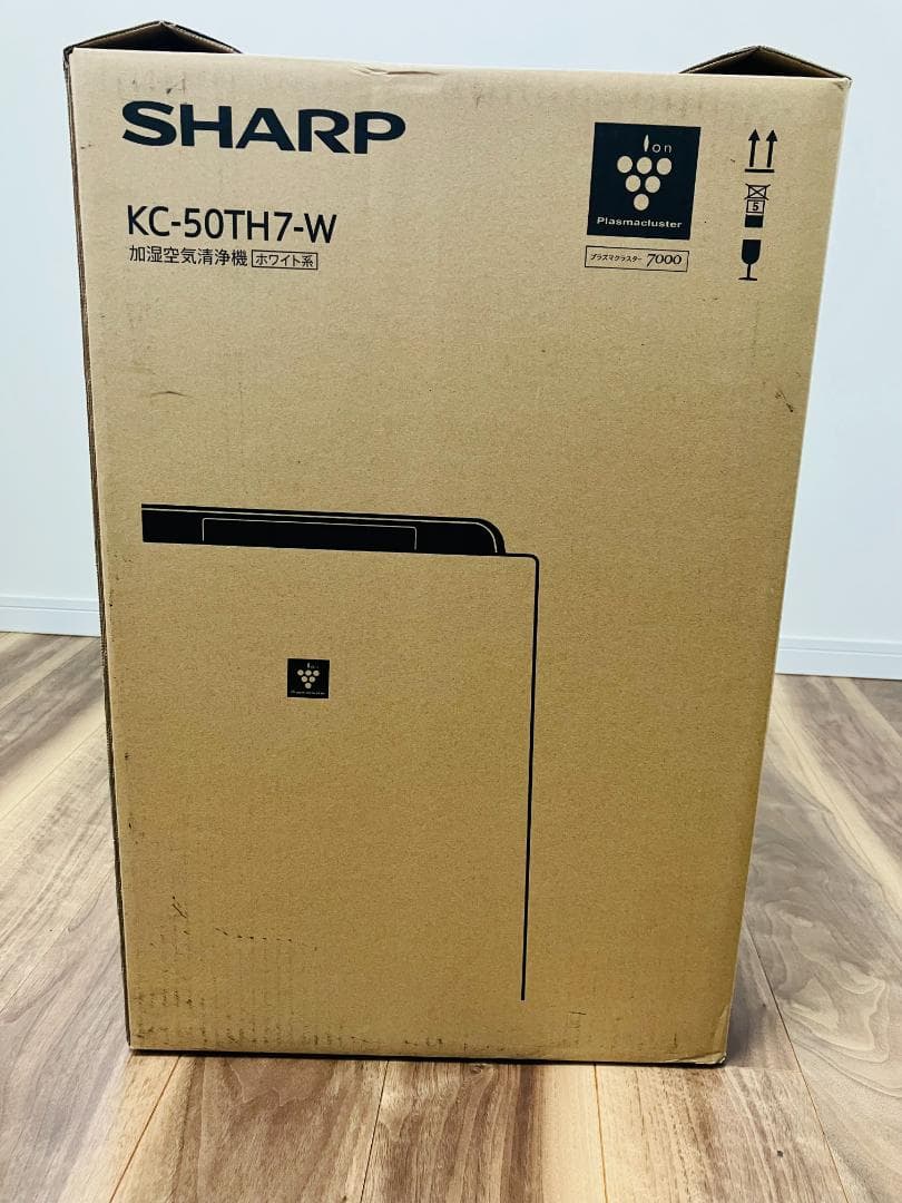 未使用品 SHARP シャープ 加湿空気清浄機 KC-50TH7-W 25年製