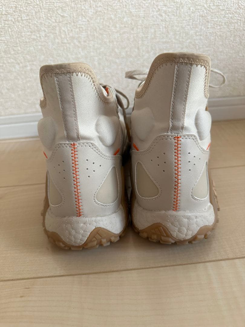 ゴルフシューズ ホワイト/オレンジ ハイカット