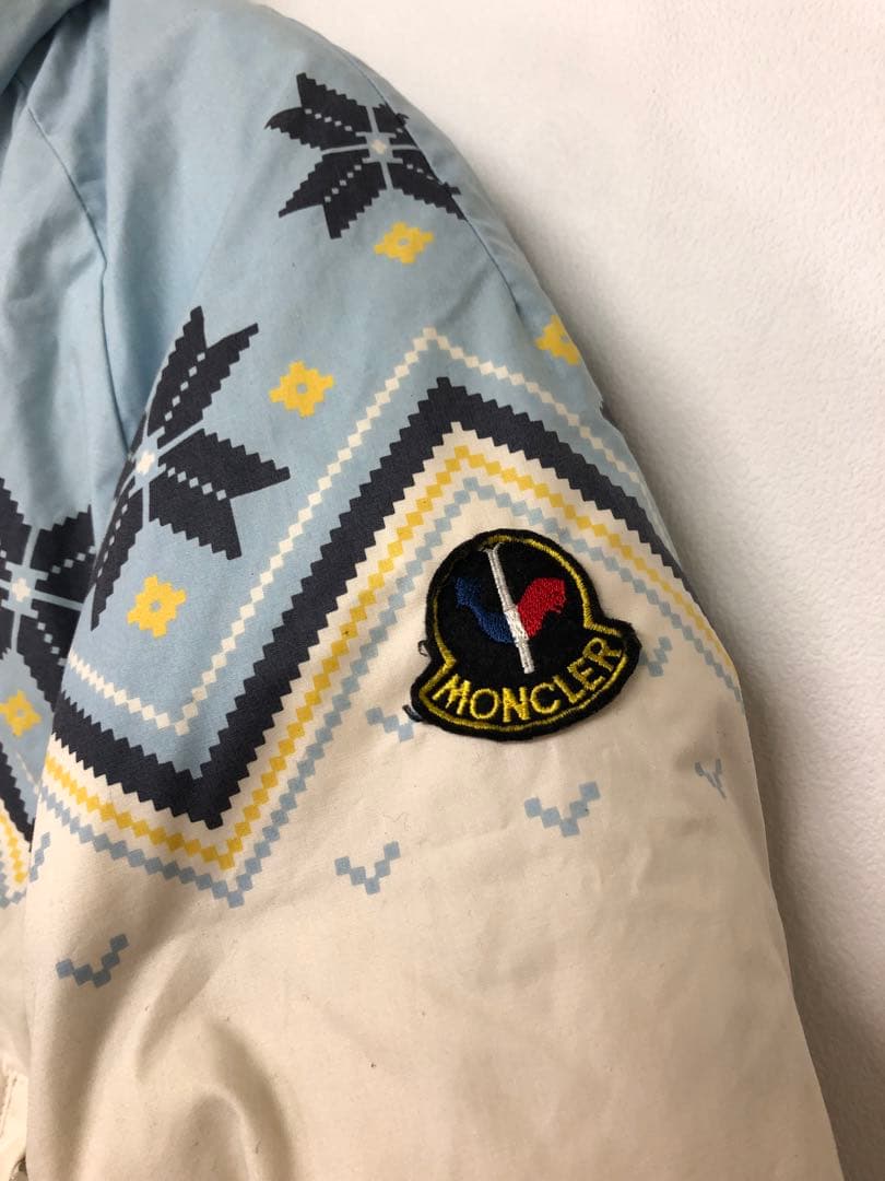 スキー OLD MONCLER asics 80s ARCHIVE SKI JACKET