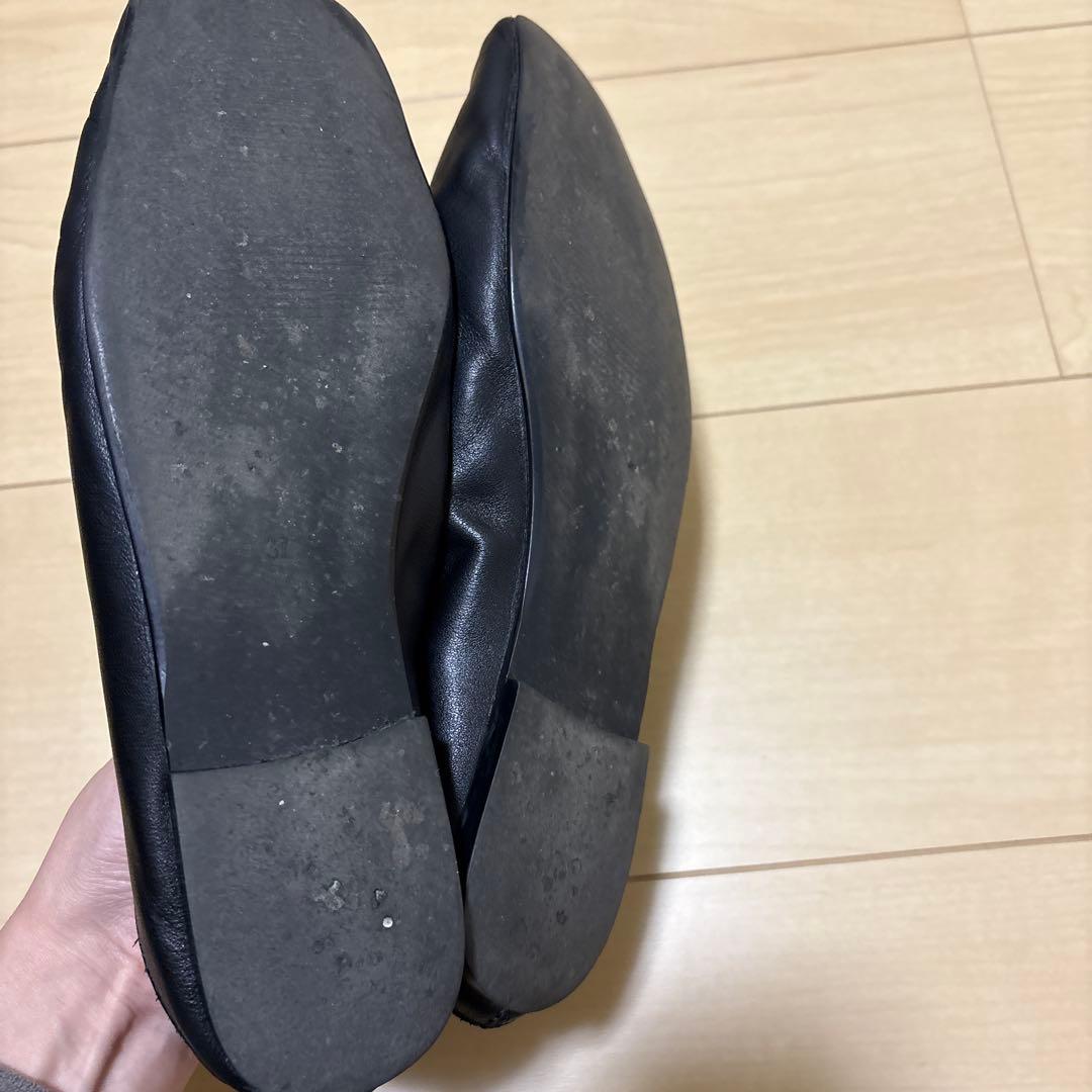 TODAYFUL Laceup Leather Shoes 37 黒 箱あり