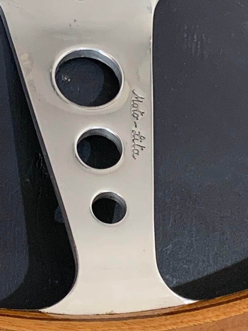 モトリタ　ウッドステアリング33φ クラシックミニ　英国車　旧車