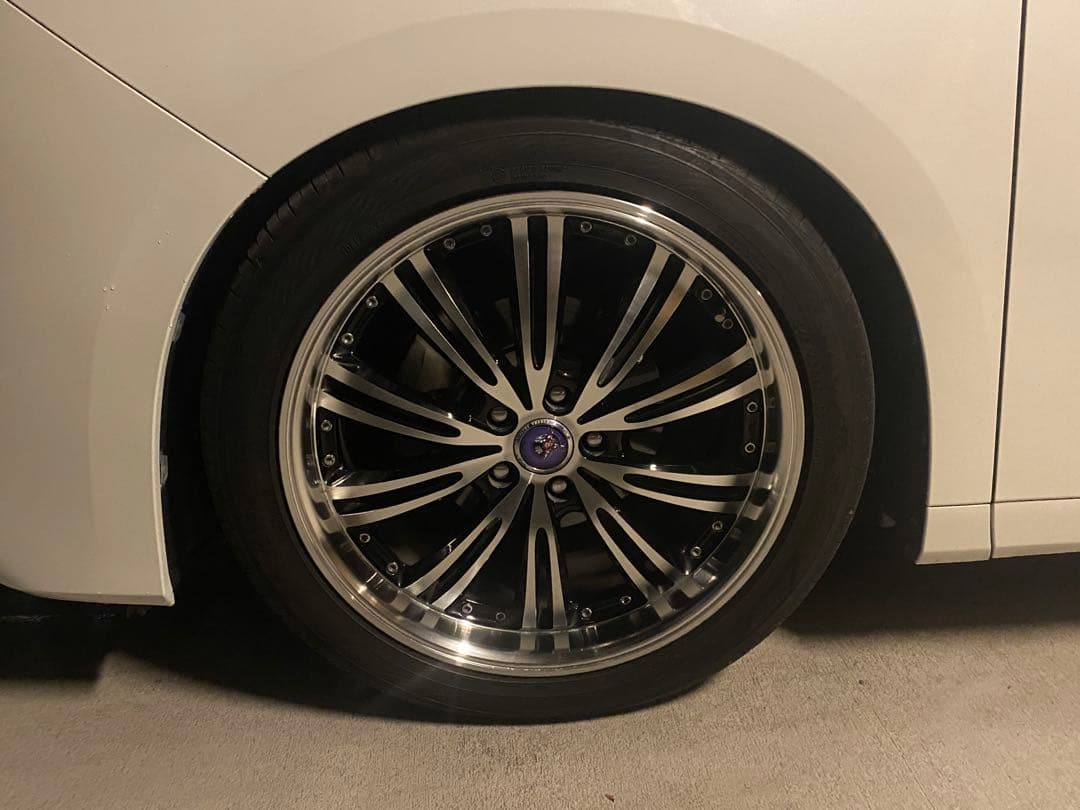 1*6様 美品キョウホウシュタイナーWX5 20インチ＋アドバンdBタイヤホイー