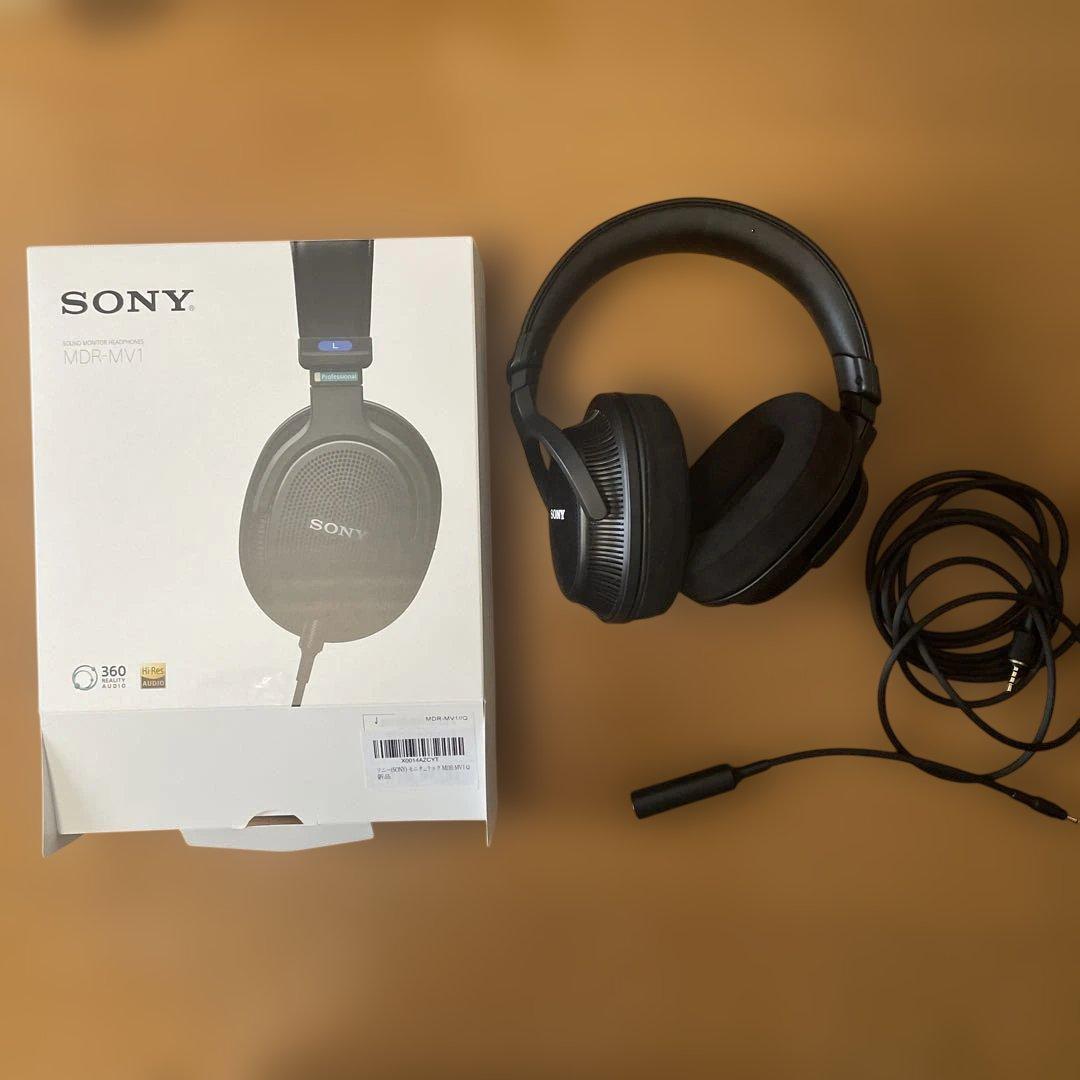 SONY MDR-MV1 有線ヘッドホン
