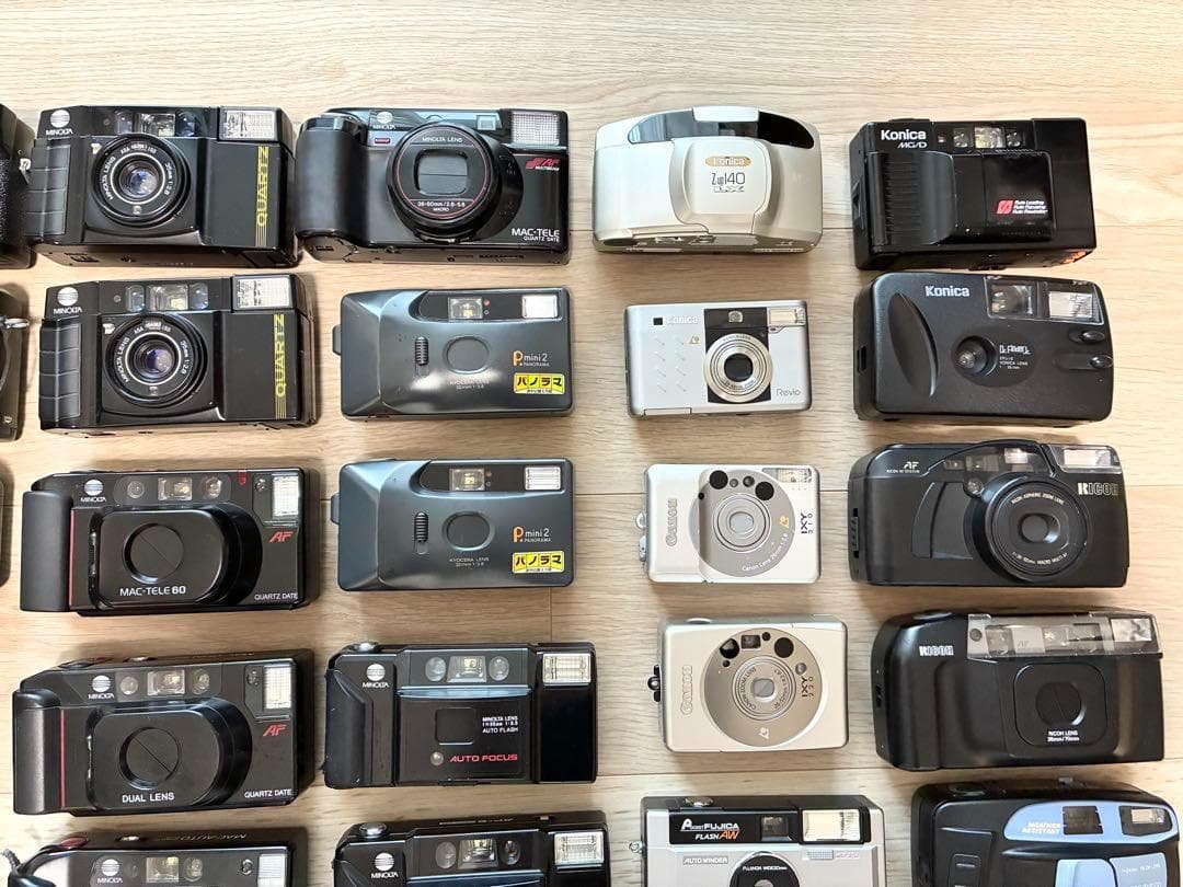 カメラ　まとめ売り 36台　Canon・OLYMPUS・FUJ I・RICOH他