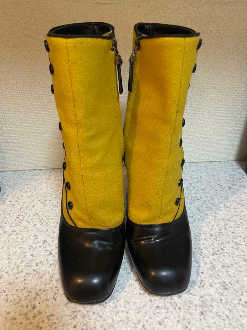 FENDI フェンディ　ブーツ　希少　ヒール