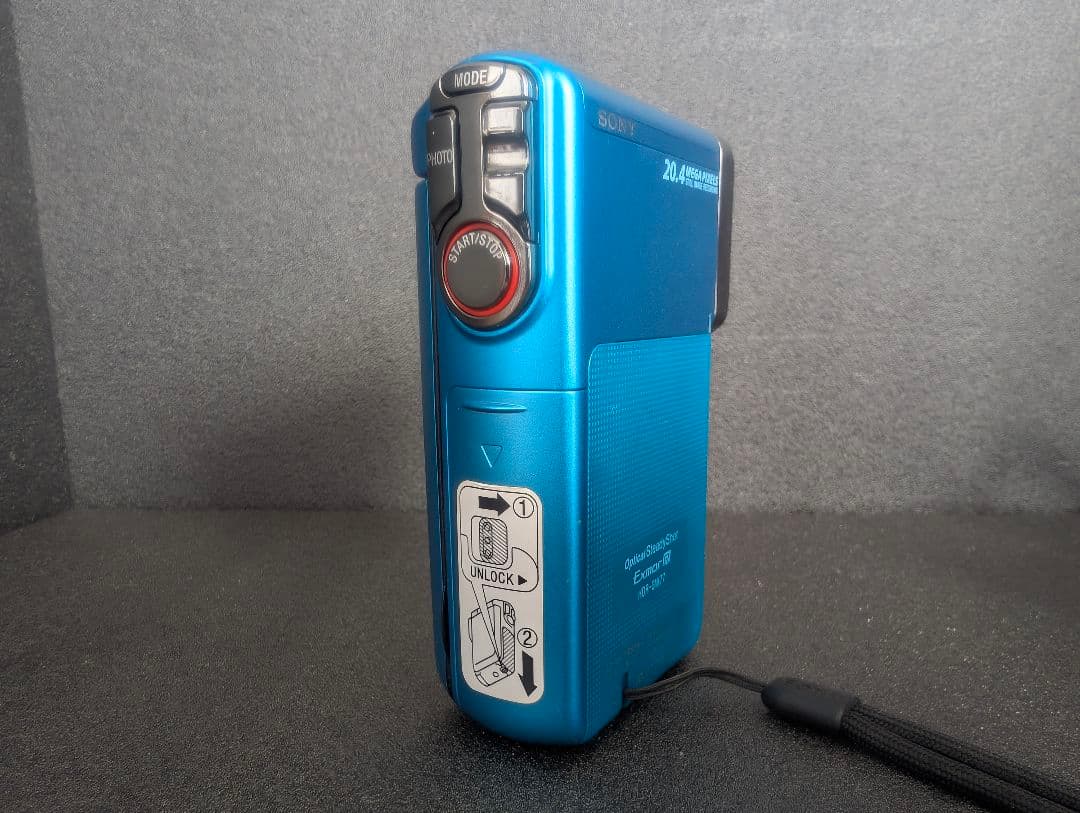 SONY ハンディカム HDR-GW77V ブルー バッテリー4個 充電器付き