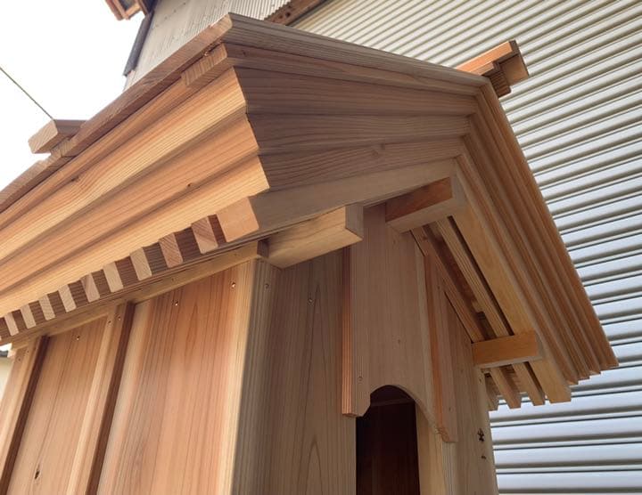 【価格相談可】一点物　オリジナル木製犬小屋　木造家屋　和風　屋外屋内室内 ペット