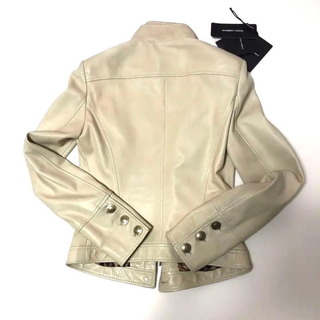 ✨ドルチェ&ガッバーナ DOLCE&GABBANA レザージャケット✨