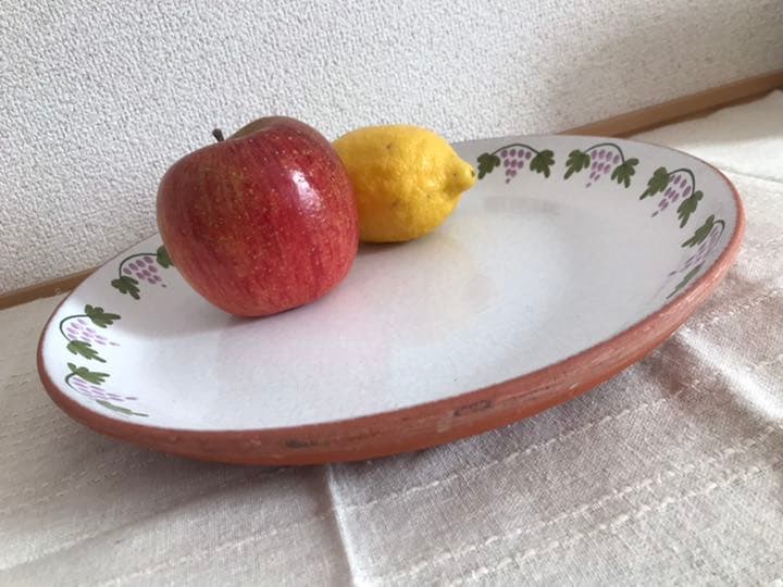 テラコッタ大皿　【未使用品】