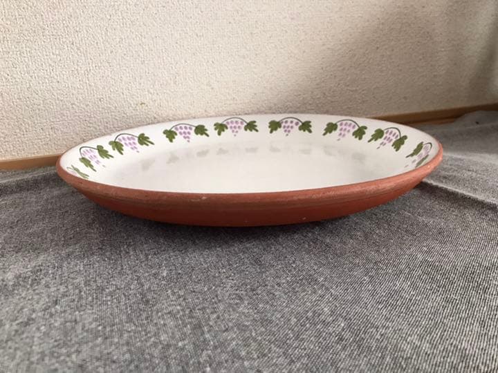 テラコッタ大皿　【未使用品】