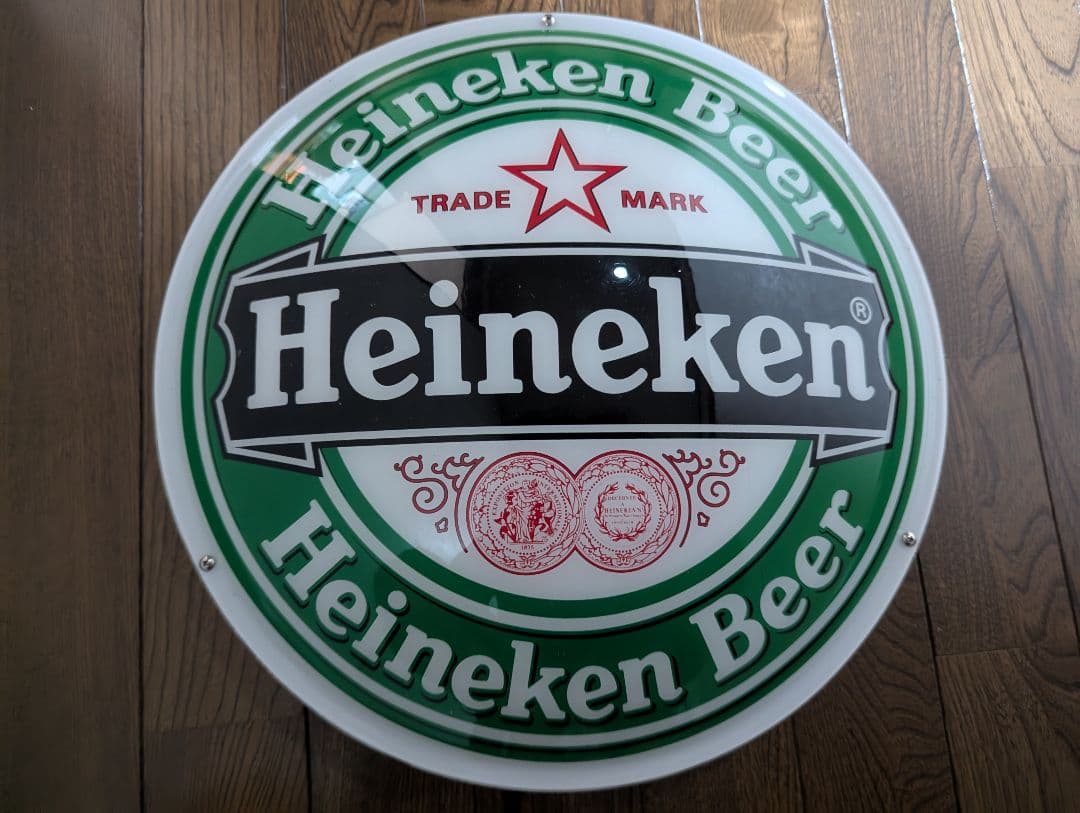 Heineken ハイネケン　電飾　ビンテージ