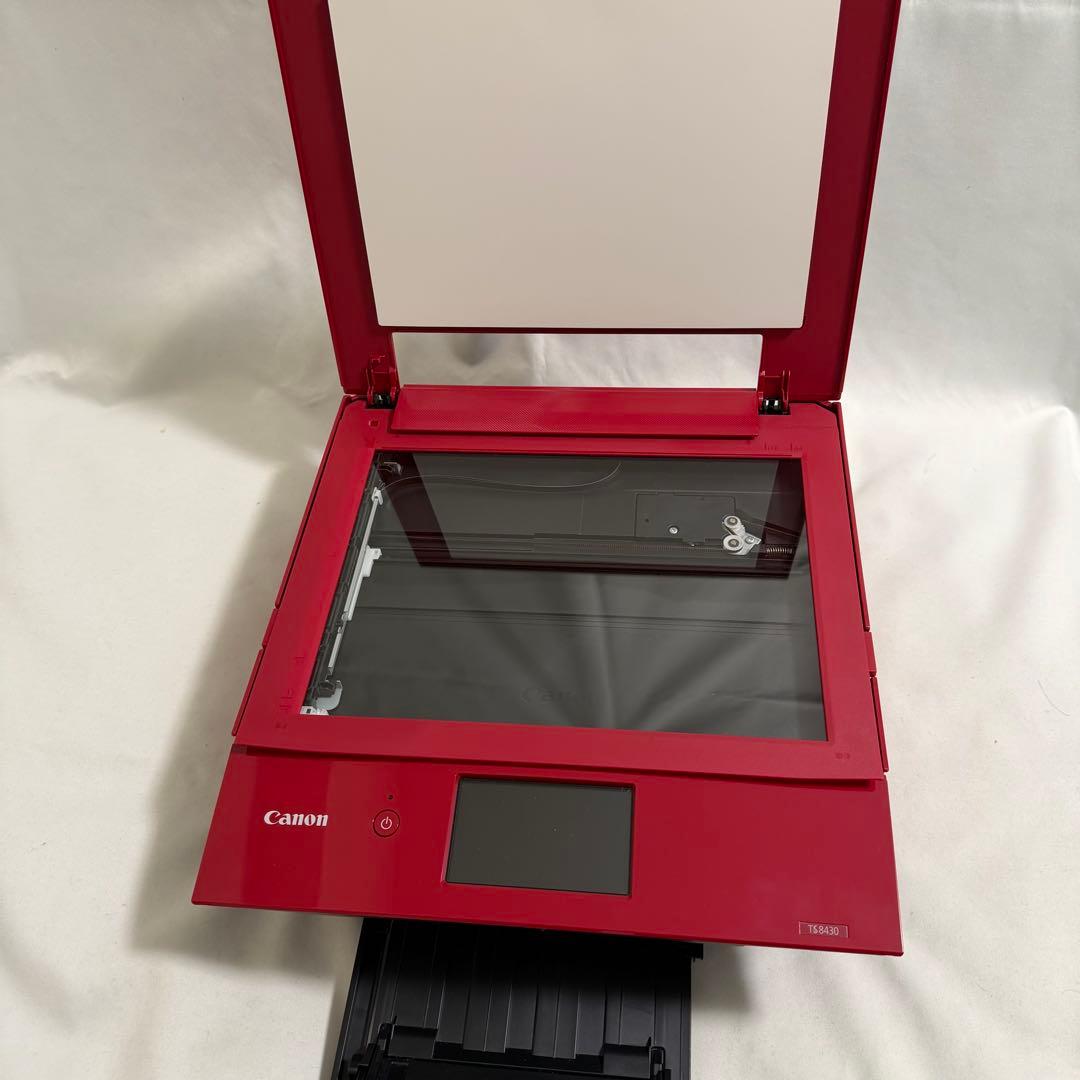 Canon プリンター インクジェット複合機 PIXUS TS8430 レッド