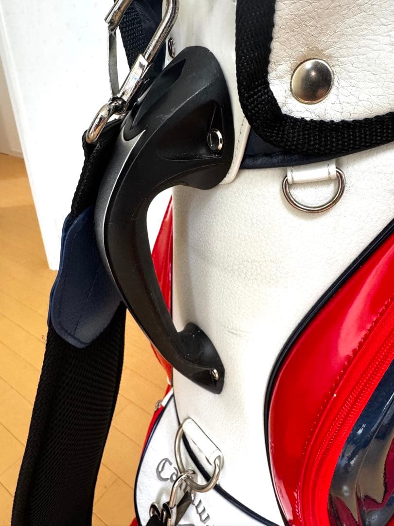 Callaway キャディバッグ 白/赤/青 おまけ ボール入付き