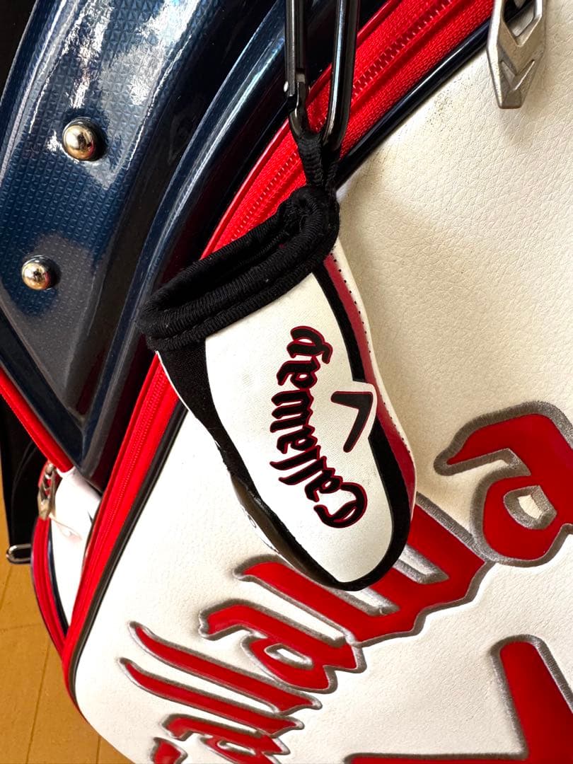 Callaway キャディバッグ 白/赤/青 おまけ ボール入付き