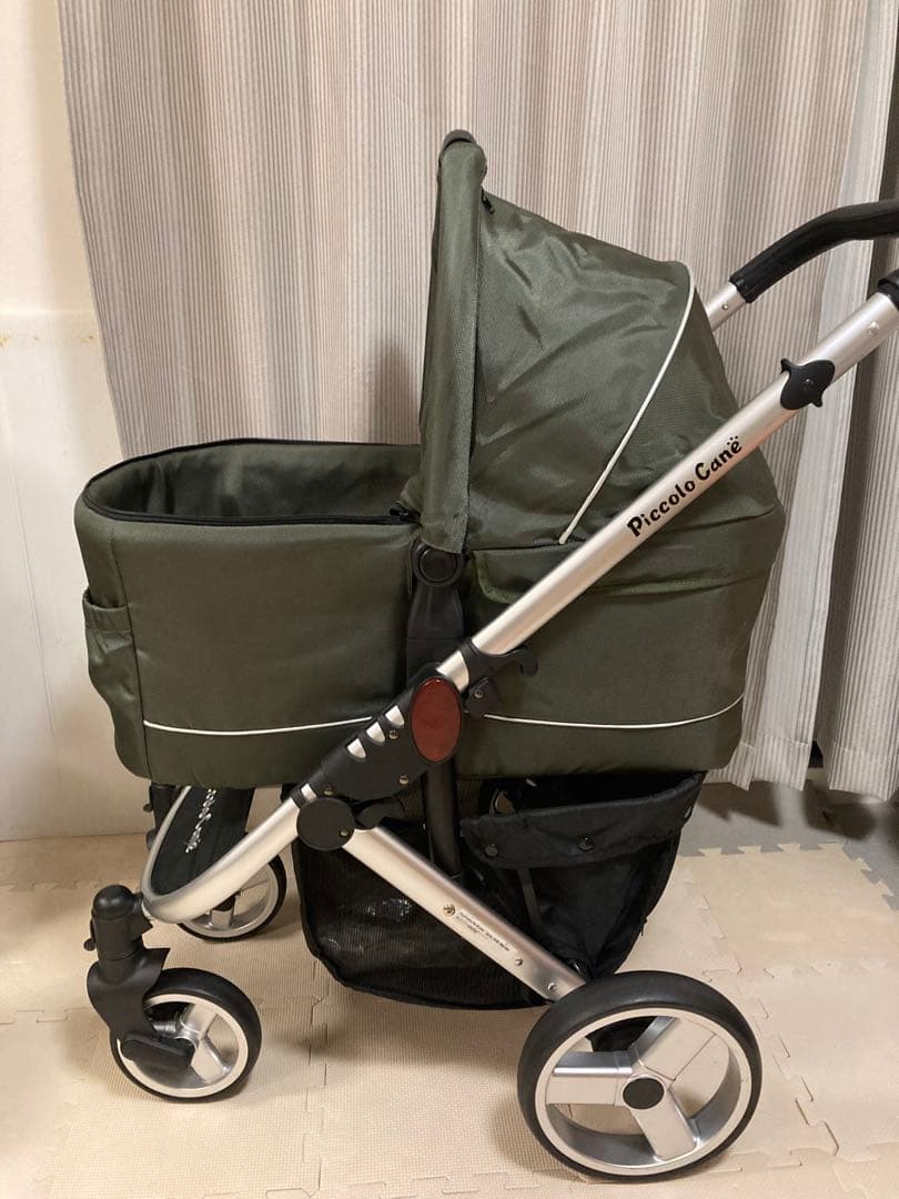 【かっしーに】Piccolo Cane ペットカート オリーブグリーン