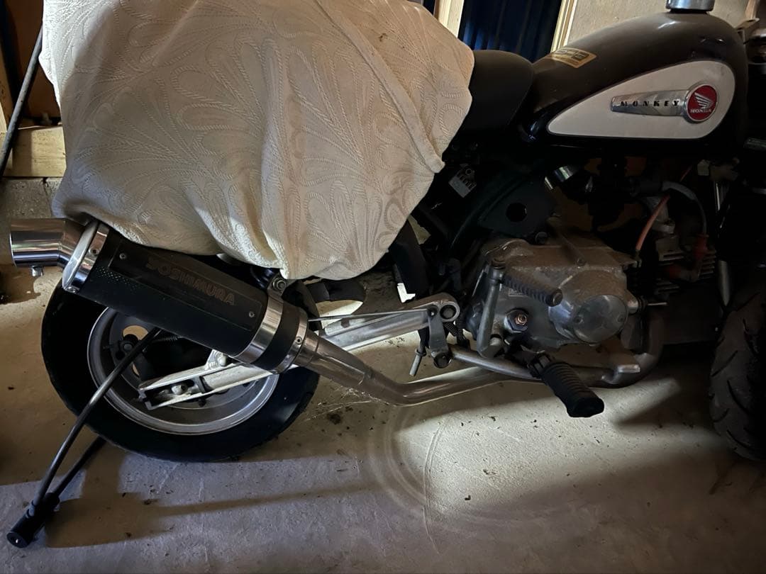 モンキーZ50J ヨシムラサイクロンマフラーTYPE-2