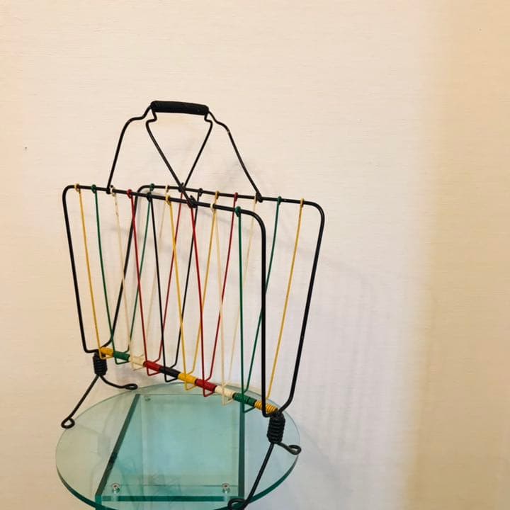 50's vintage マガジンラック
