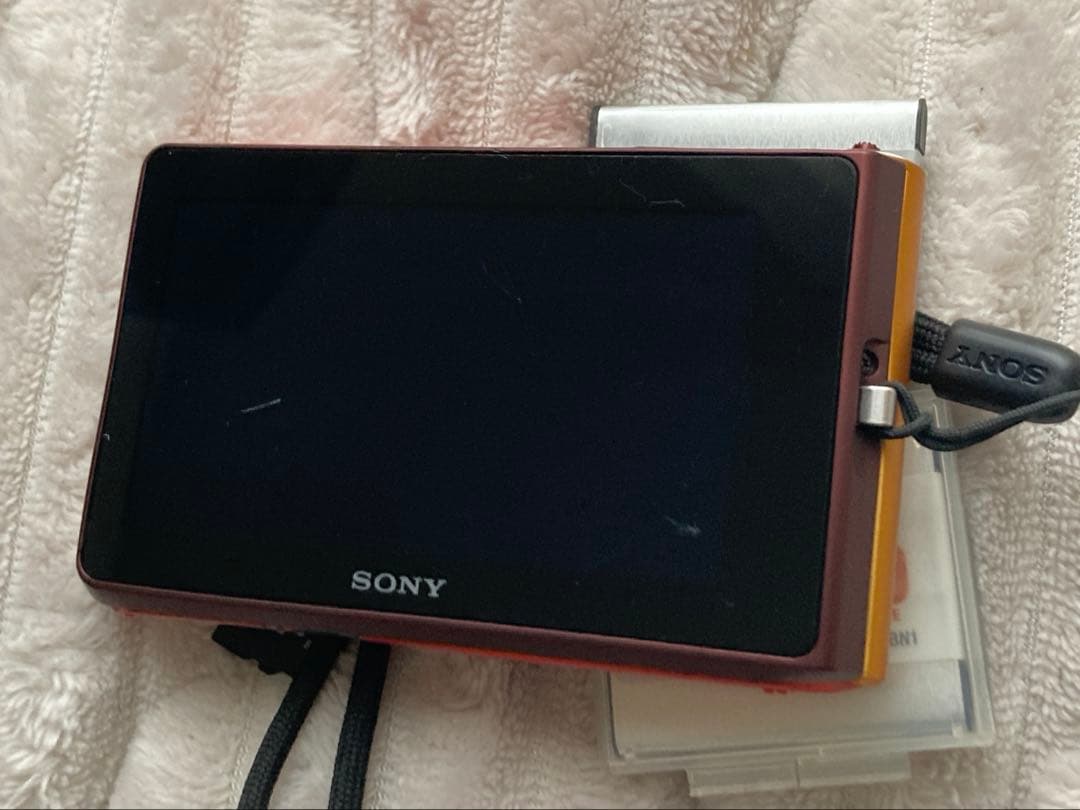 SONY デジタルカメラ　サイバーショット　DSC-TX30 オレンジ