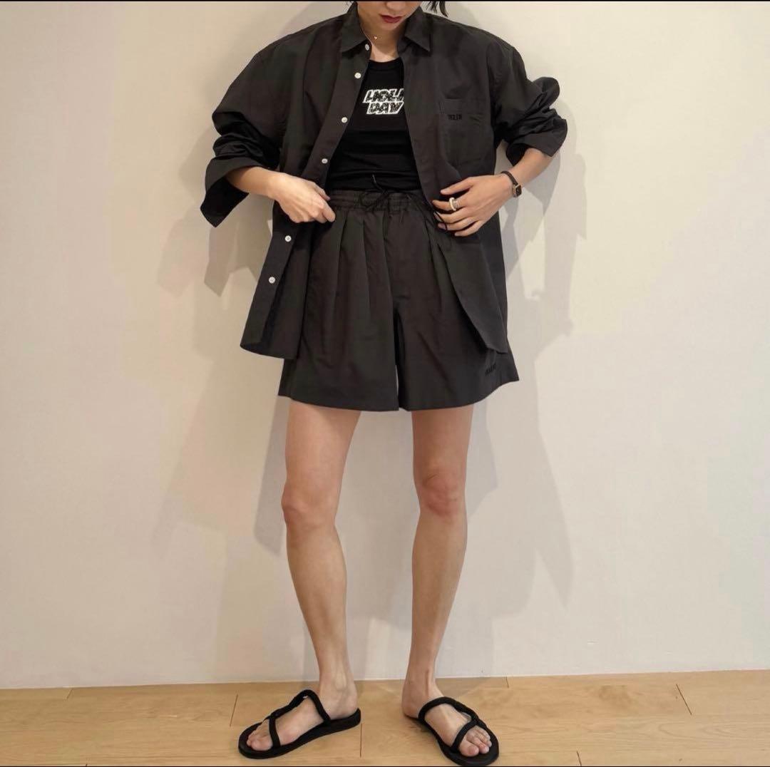 HOLIDAY　SUPPLEX NYLON BIG SHIRT