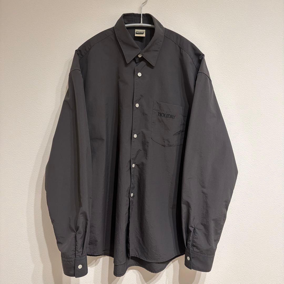 HOLIDAY　SUPPLEX NYLON BIG SHIRT