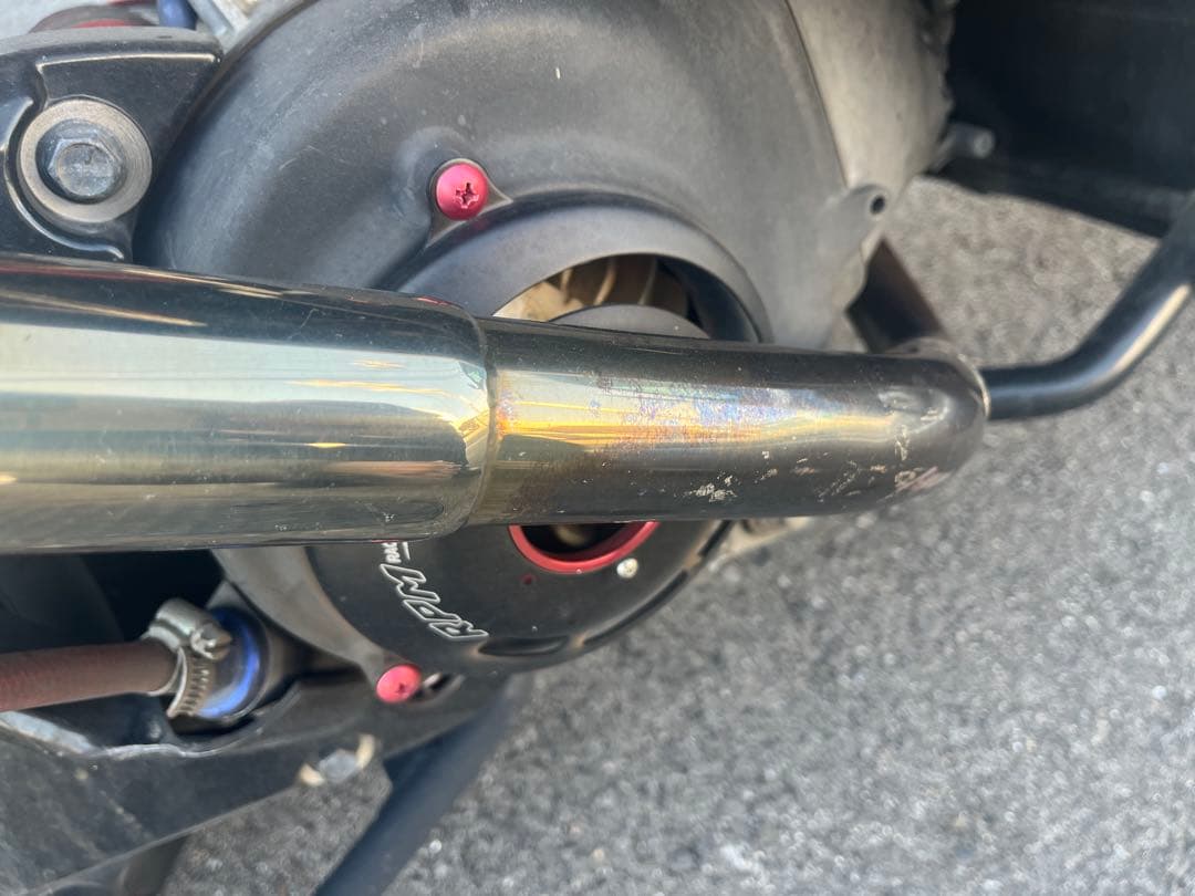 BURIAL カーボンファイバー マフラー