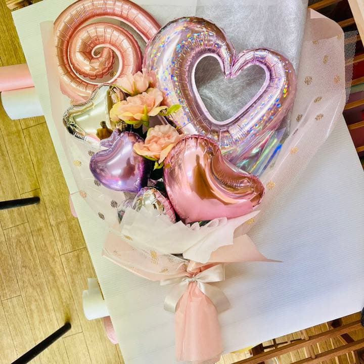 バルーンブーケ　お祝い　おむつケーキもあります☺︎