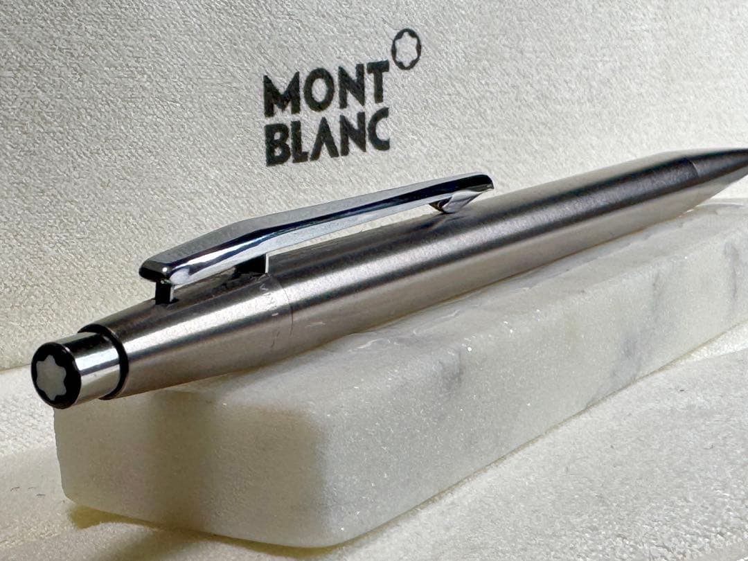 【極美品】MONT BLANC 1970S シルバー スリムライン