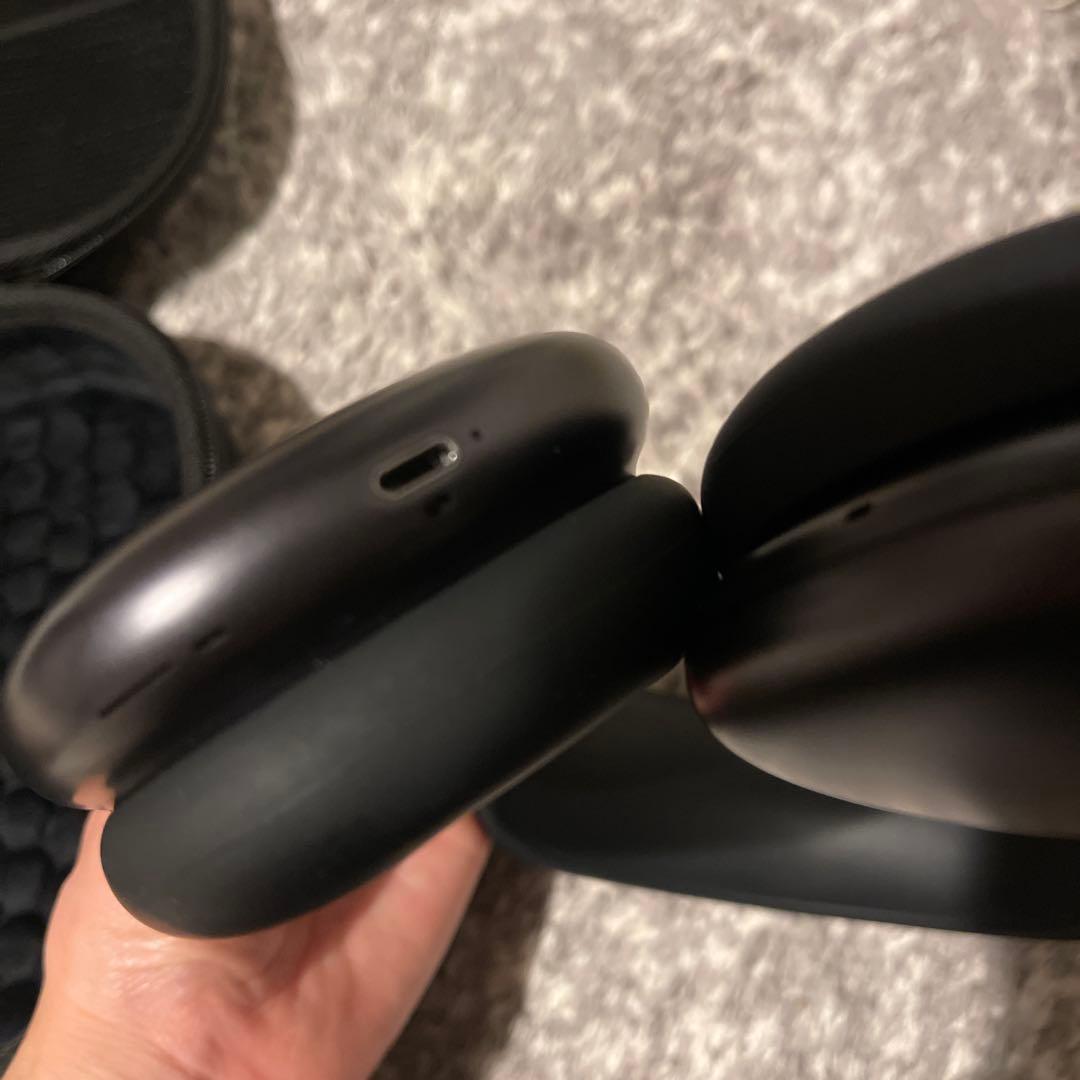 AirPodsMAX 第一世代　ブラック　ワイヤレスヘッドフォン 本体　カバー付