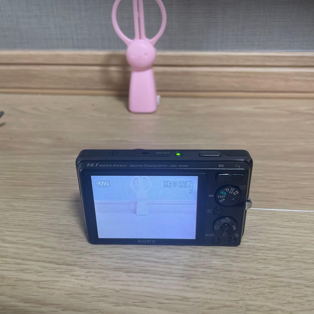 動作品✨SONY Cyber-shot DSC-W380 バッテリー2個