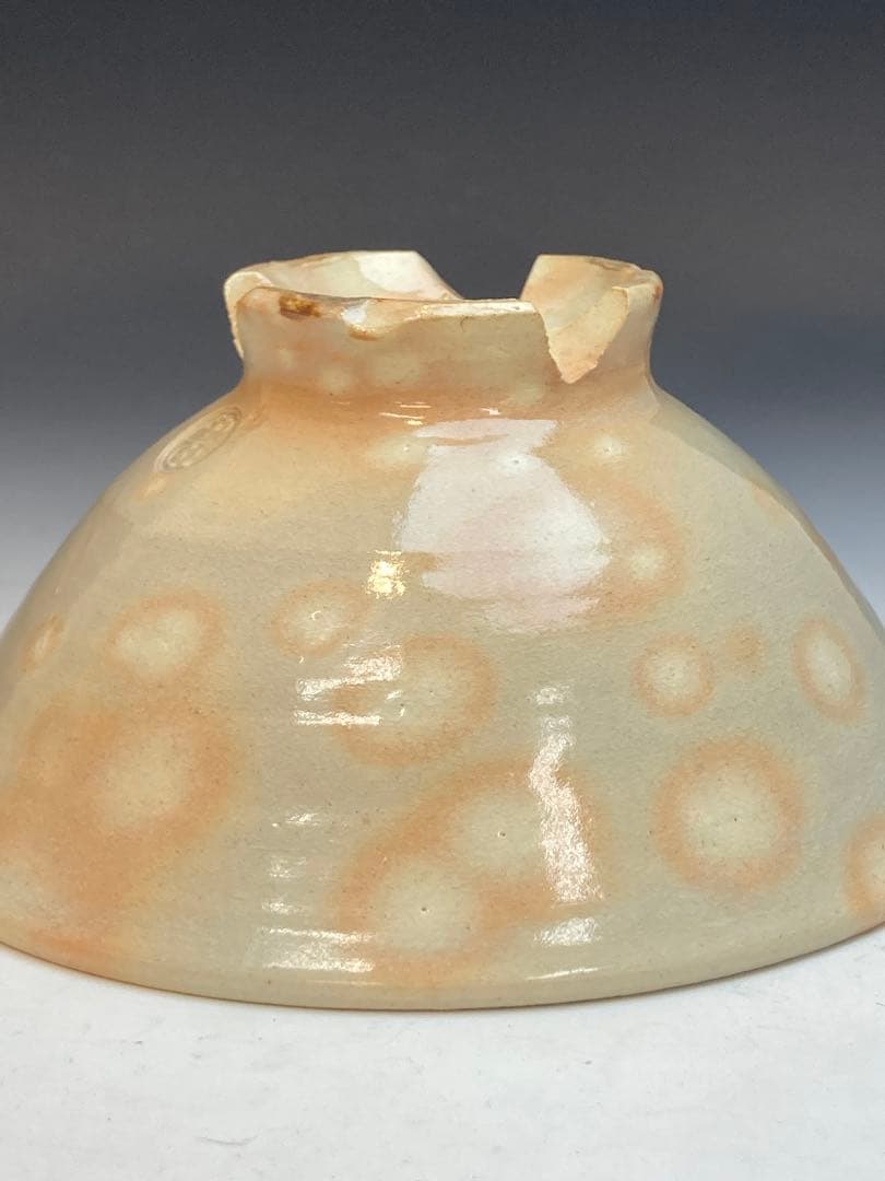 淡々斎書付箱 十一代高麗左衛門 作 萩茶碗 共箱 仕覆付 茶道具