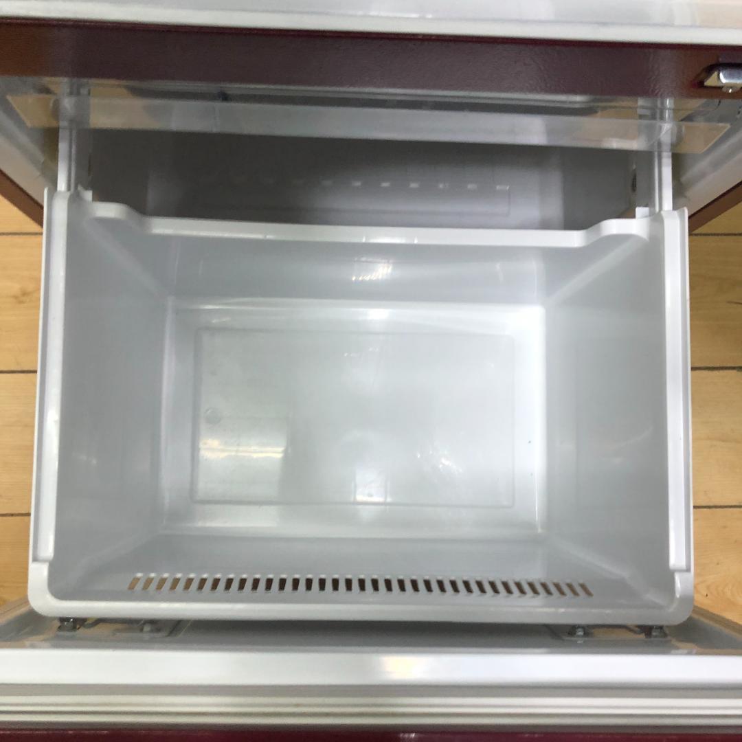 アクア 冷蔵庫 AQR-18H(W) 2019年式 レッド 250528-