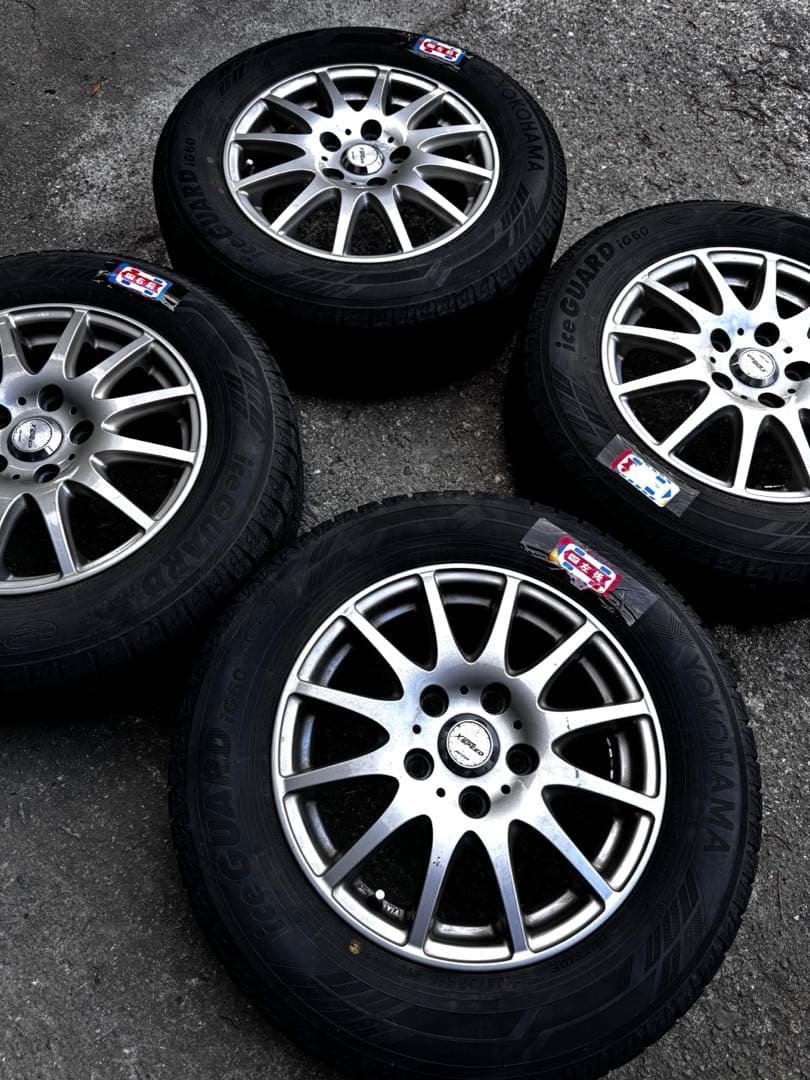 S*・様 ヨコハマアイスガード　スタッドレス　15インチ　タイヤホイールセット