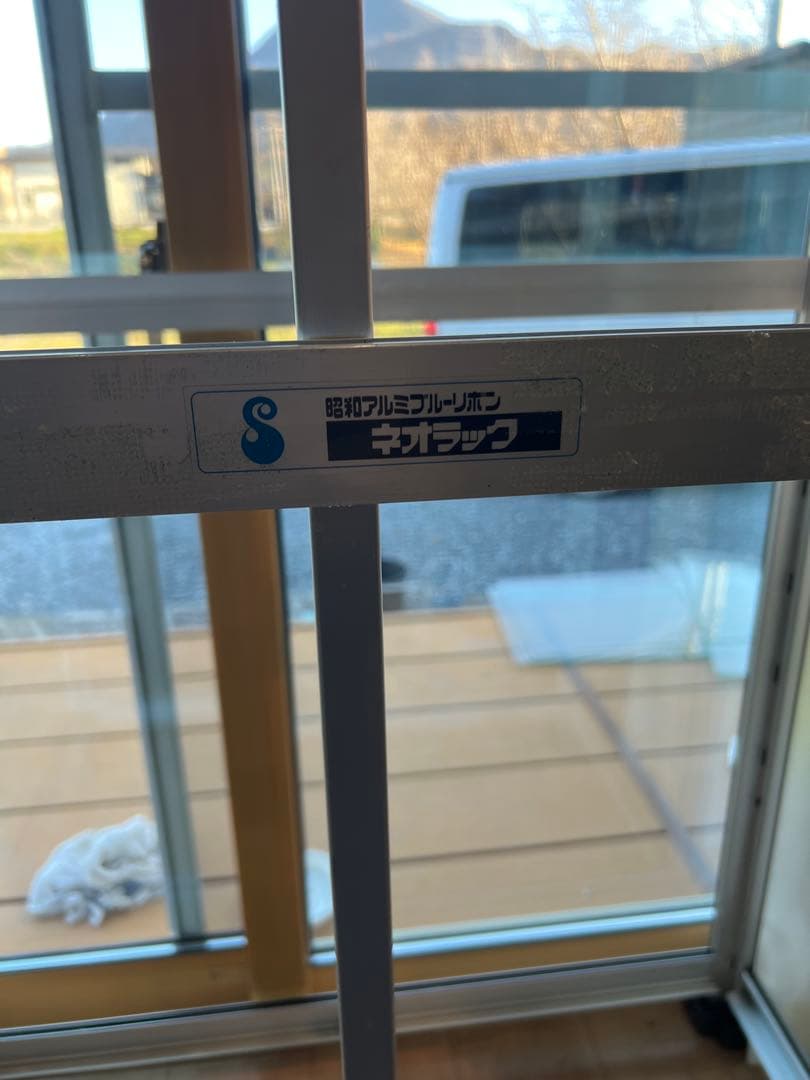 ガラス温室　昭和アルミブルーリボン　ネオラック　引き取り限定　埼玉