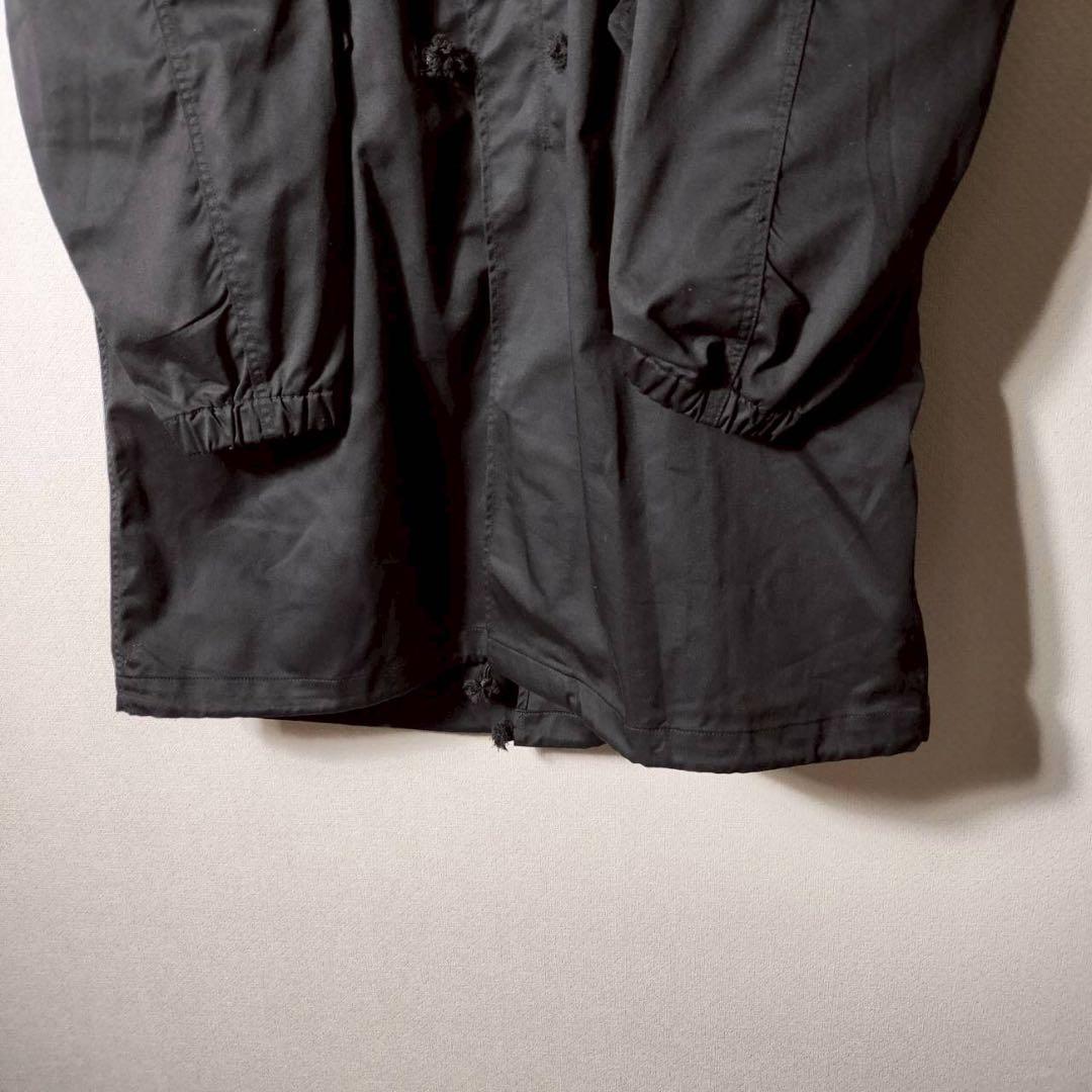 ドリスヴァンノッテン モッズコート ミリタリーコート ノーカラー コットン 綿