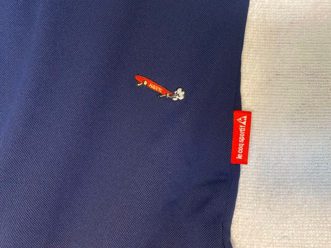 ルコック ゴルフ レディース 半袖ワンピース ネイビー M 吸汗速乾