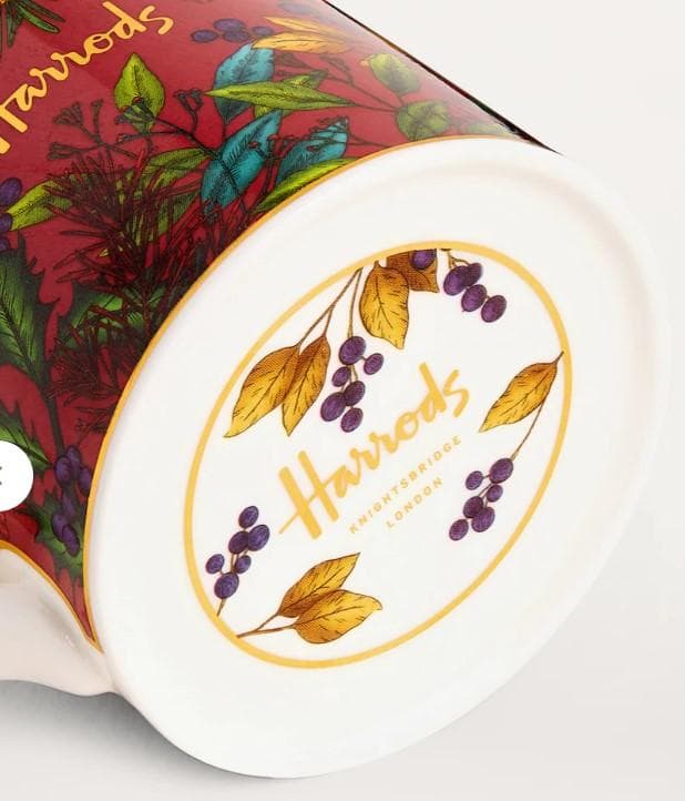 ★クリスマス　Harrodsボルド－と22金のマグ「グレート・フィースト大饗宴」