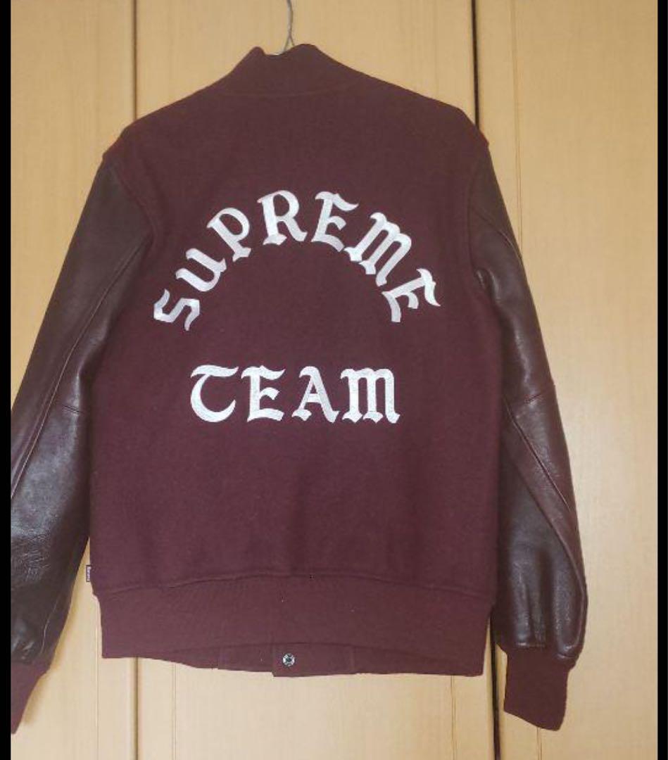 ジャケット・アウター Supreme Wool Varsity Crew Jacket 2015