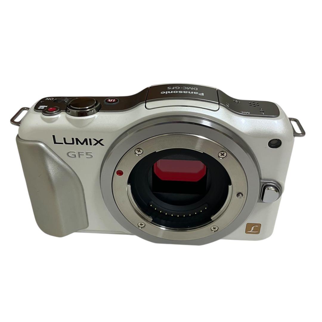 パナソニック　LUMIX　DMC-GF5 レンズセット　コンデジ　バッテリー2個
