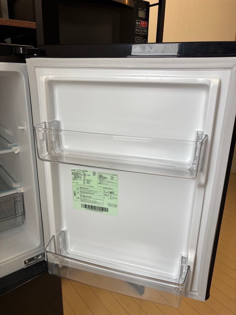 ほぼ未使用 Haier ノンフロン冷凍冷蔵庫 150L 品番 JR-F15KS